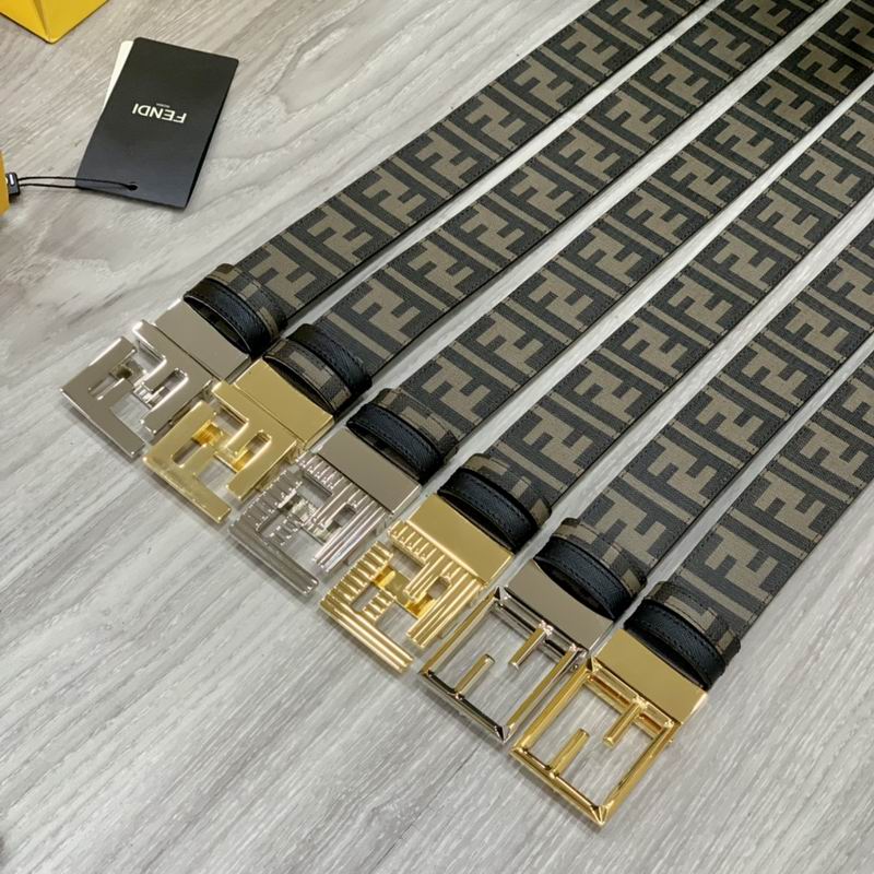 Fendi belt 40mmX95-125cm 7D70